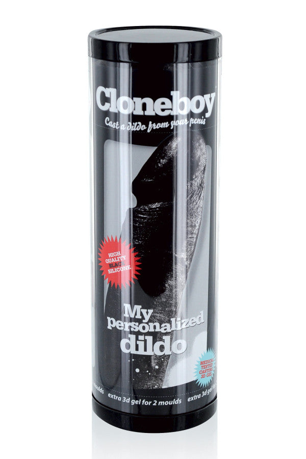 Cloneboy My Personalized Dildo, kit de moulage pénis gode noir Plaisirs de Mayotte