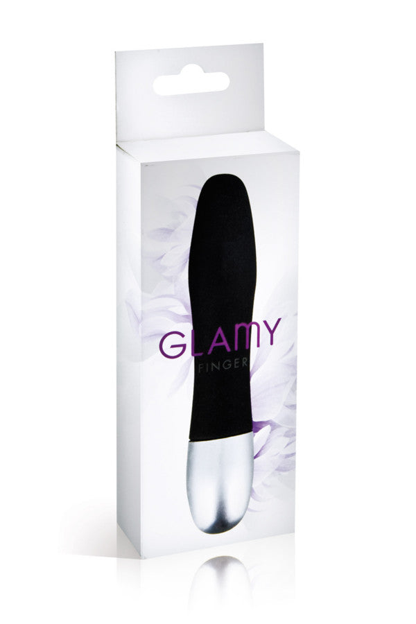 Finger, vibromasseur noir Plaisirs de Mayotte