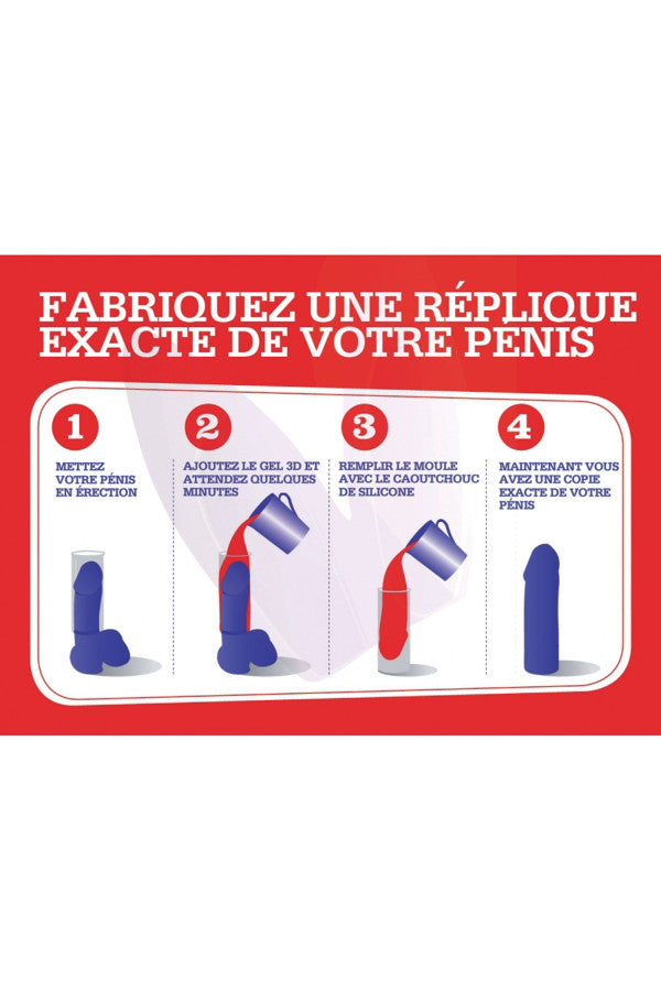 Cloneboy, kit de moulage pénis gode ventouse chair Plaisirs de Mayotte