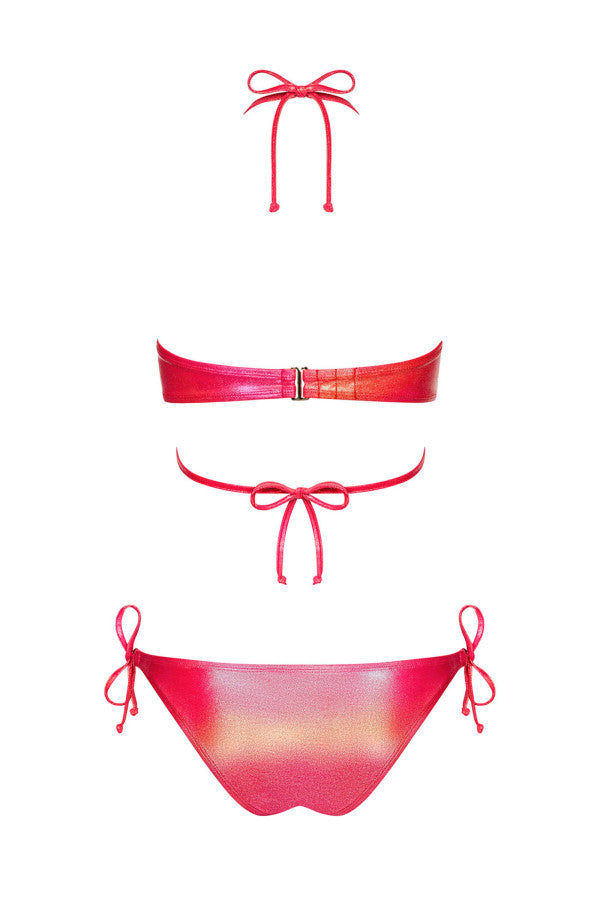MAILLOT 2P CORALYA ROUGE TAILLE M Plaisirs de Mayotte