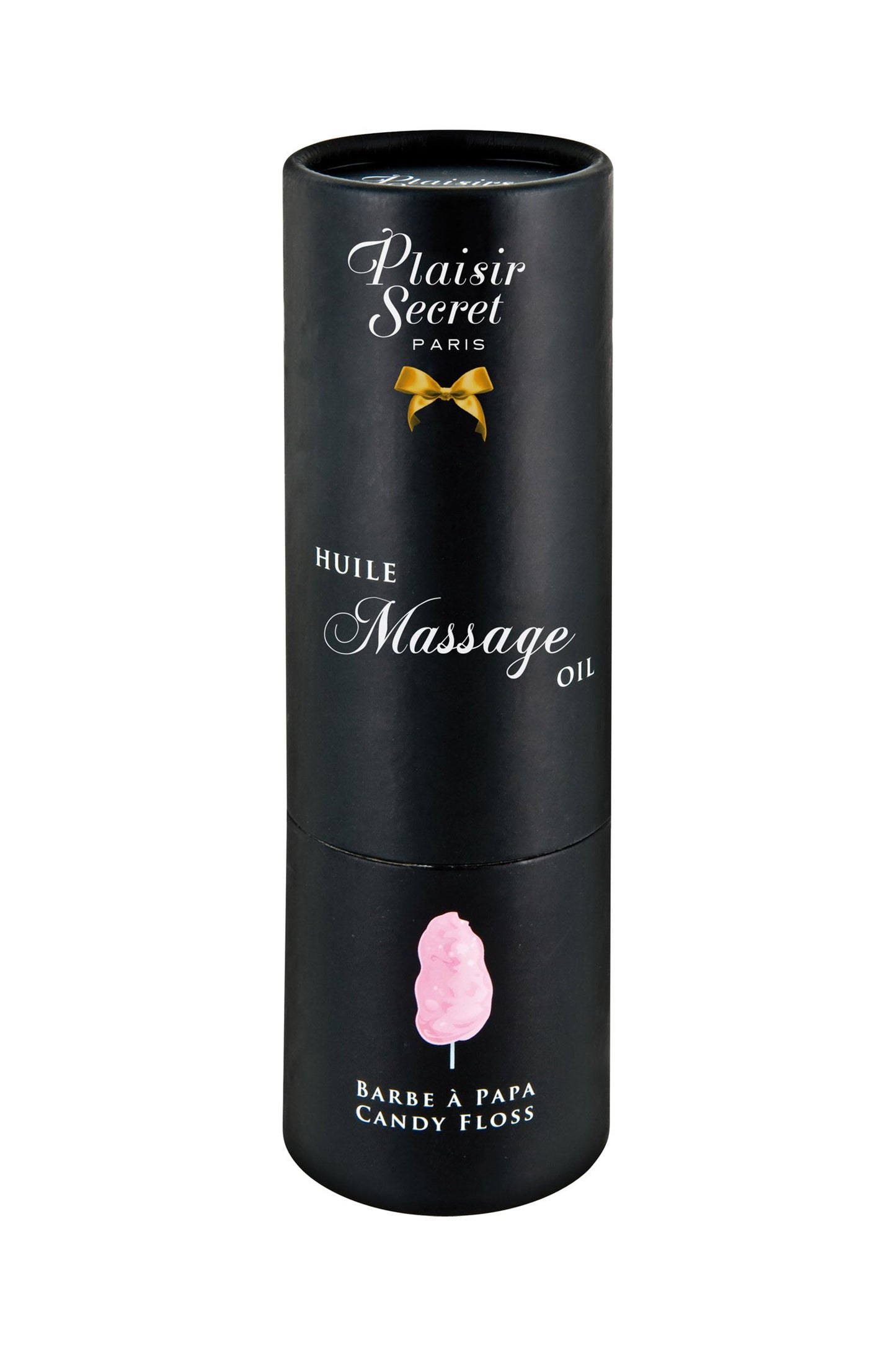 Huile de massage gourmande barbe à papa 59ml Plaisirs de Mayotte