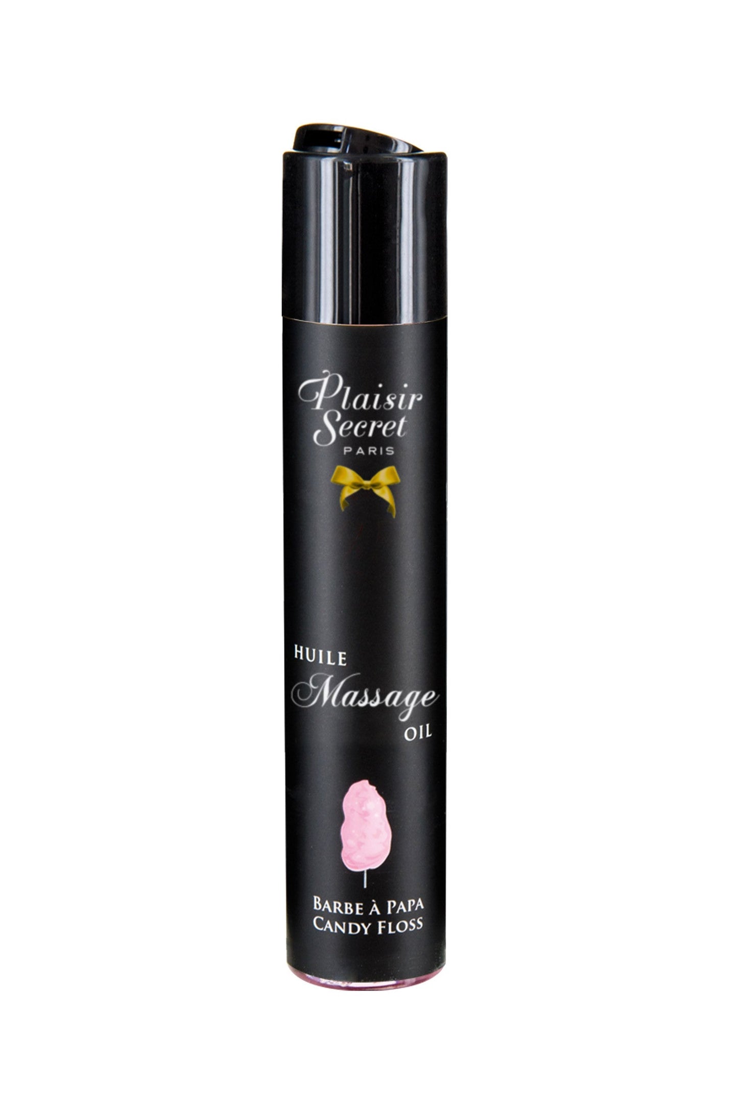 Huile de massage gourmande barbe à papa 59ml Plaisirs de Mayotte