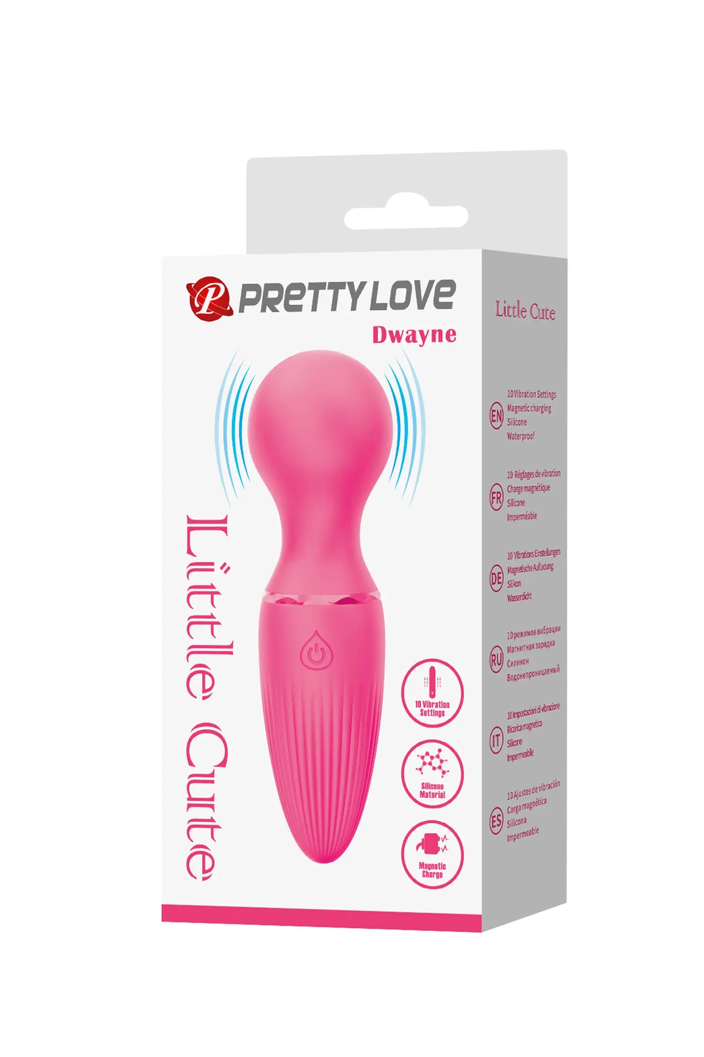 Mini vibromasseur wand dwayne Plaisirs de Mayotte