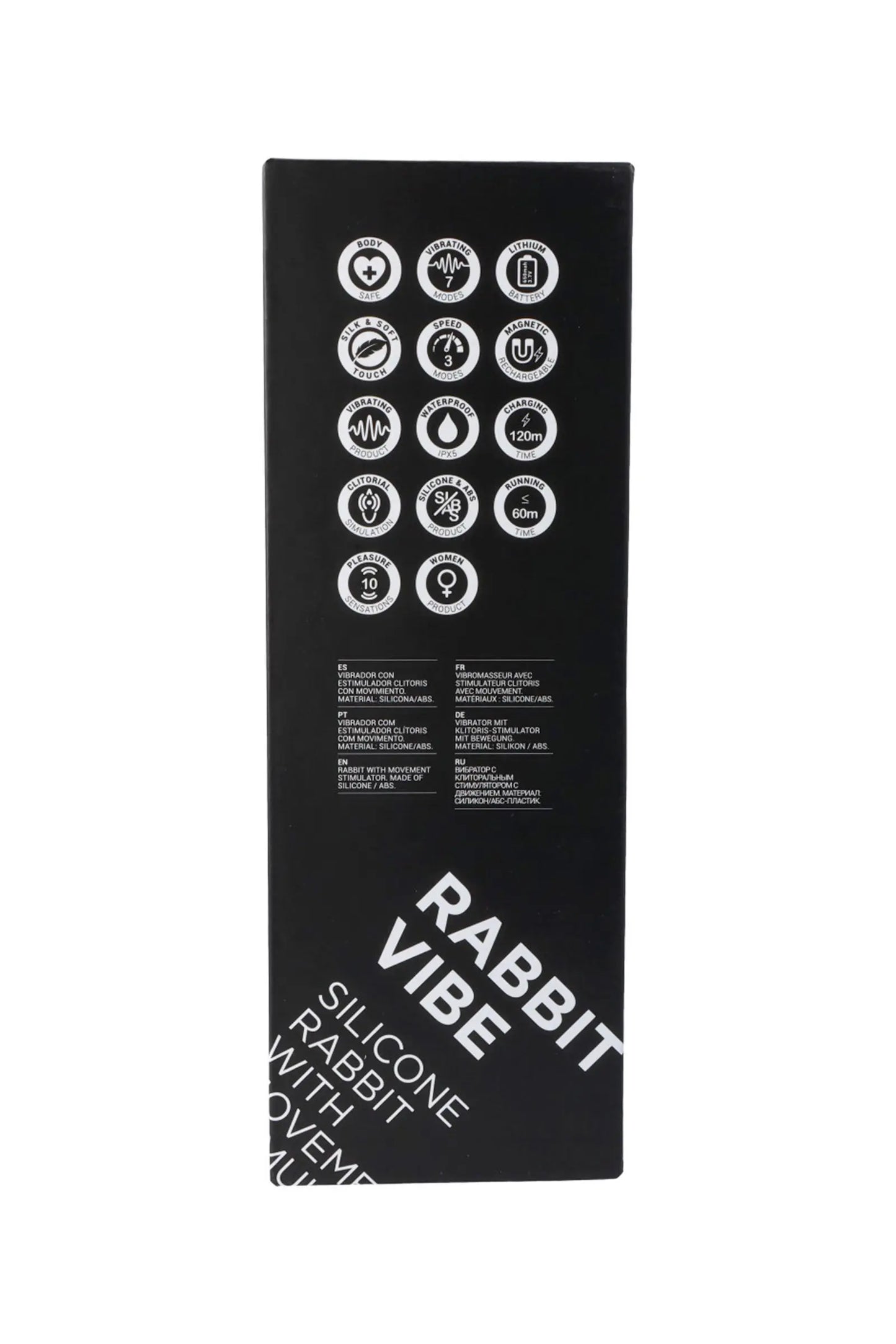 Rabbit vibe, vibromasseur point g avec doigts stimulants clitoris Plaisirs de Mayotte