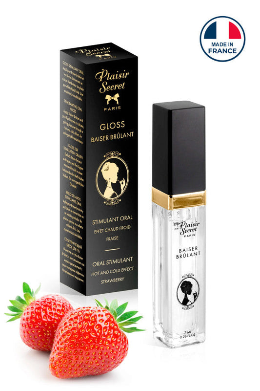 GLOSS BAISER BRULANT FRAISE 7ML Plaisirs de Mayotte