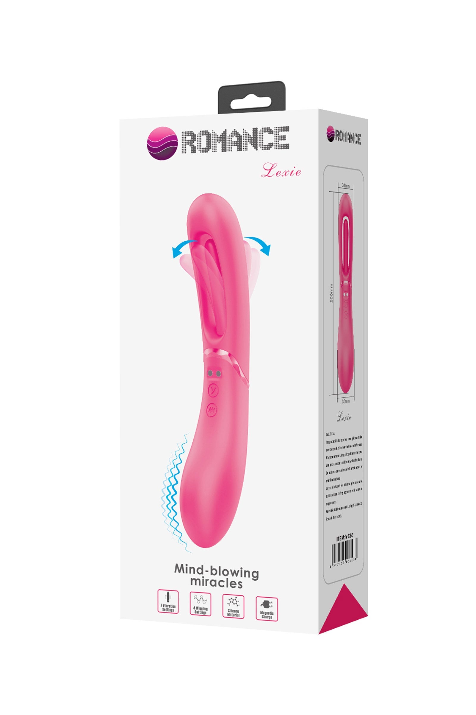 Lexie, vibromasseur point G à tapotements Plaisirs de Mayotte