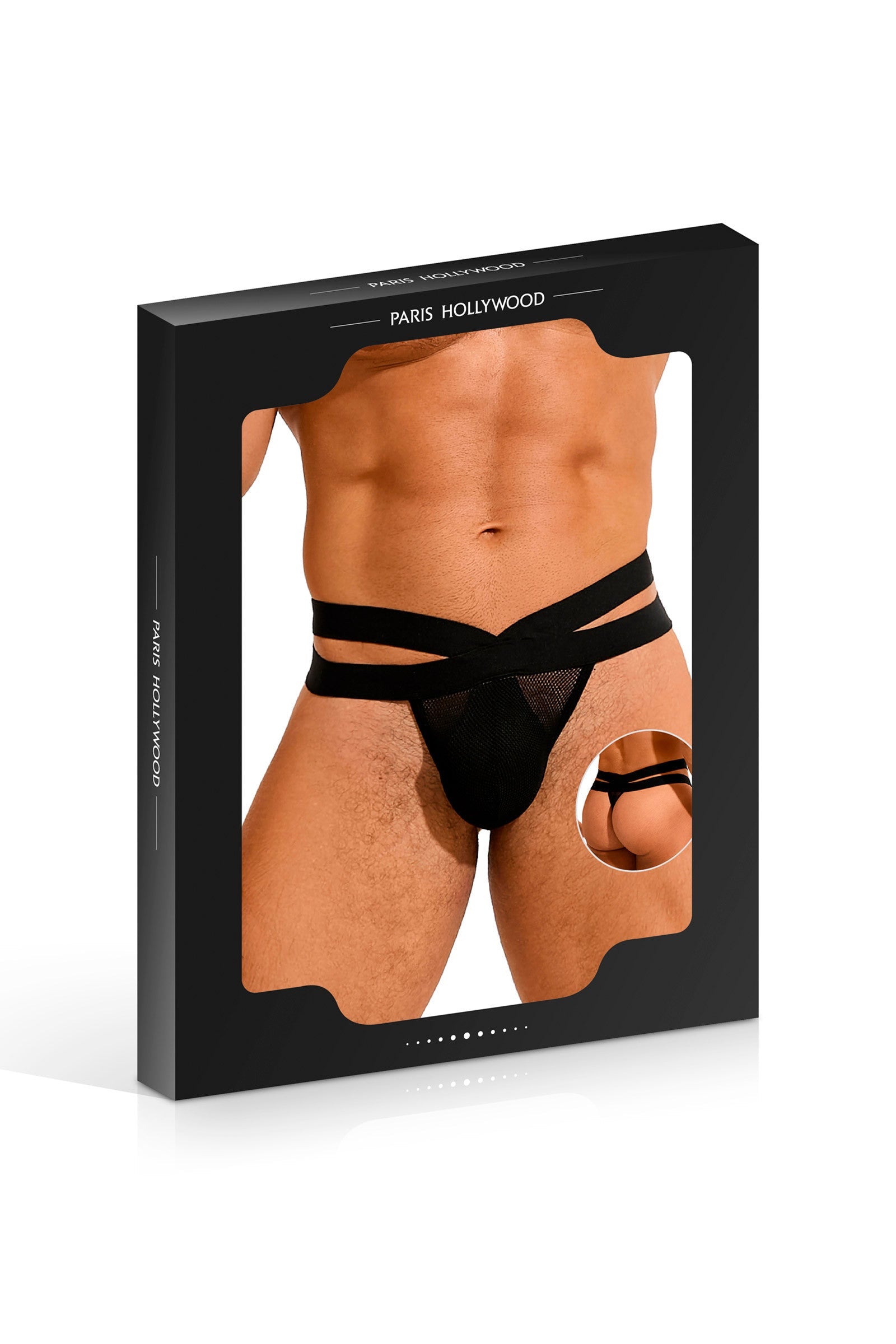 String masculin en résille S/M Plaisirs de Mayotte