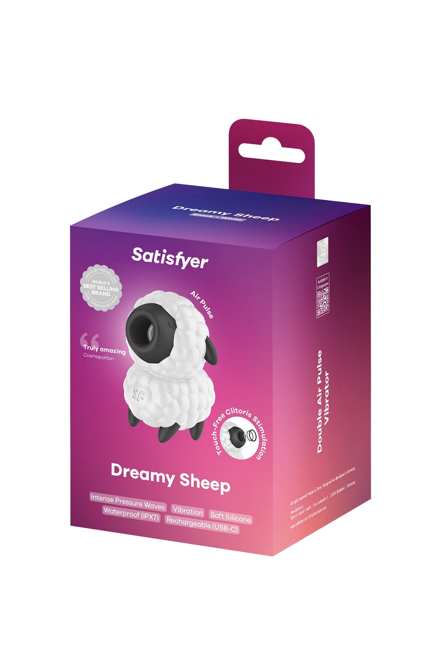 SATISFYER DREAMY SHEEP BLANC Plaisirs de Mayotte