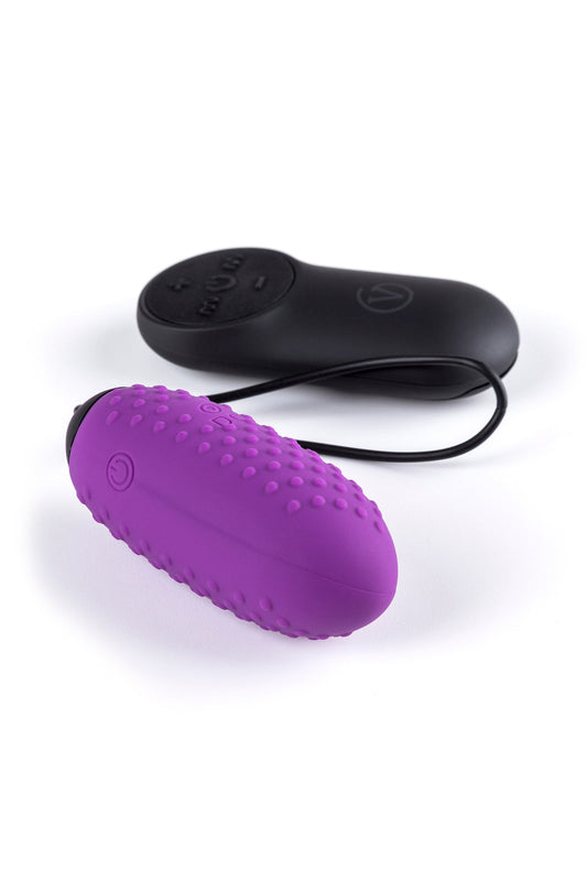 Virgite Egg G4 violet, œuf vibrant avec télécommande sans fil Plaisirs de Mayotte