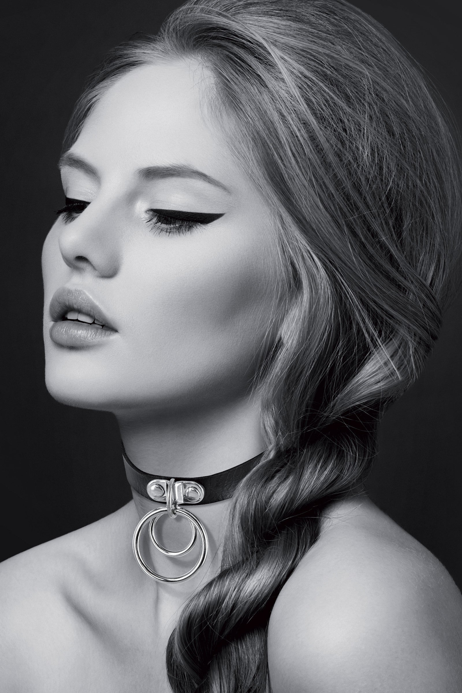 Collier ras de cou avec double anneau Plaisirs de Mayotte