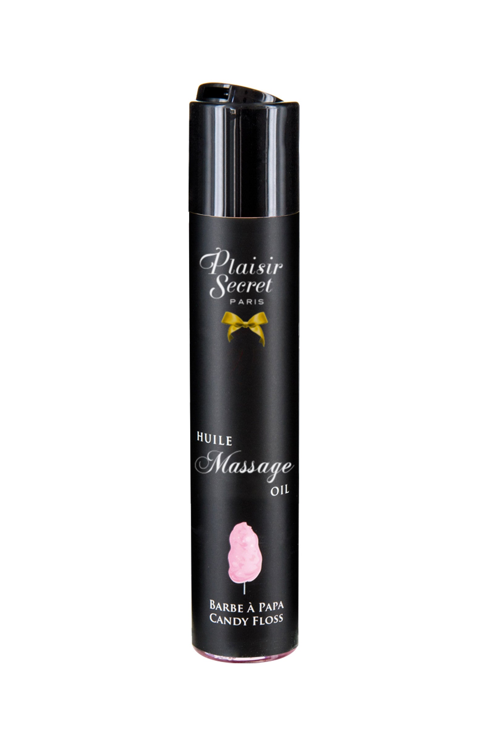 Huile de massage gourmande barbe à papa 59ml Plaisirs de Mayotte