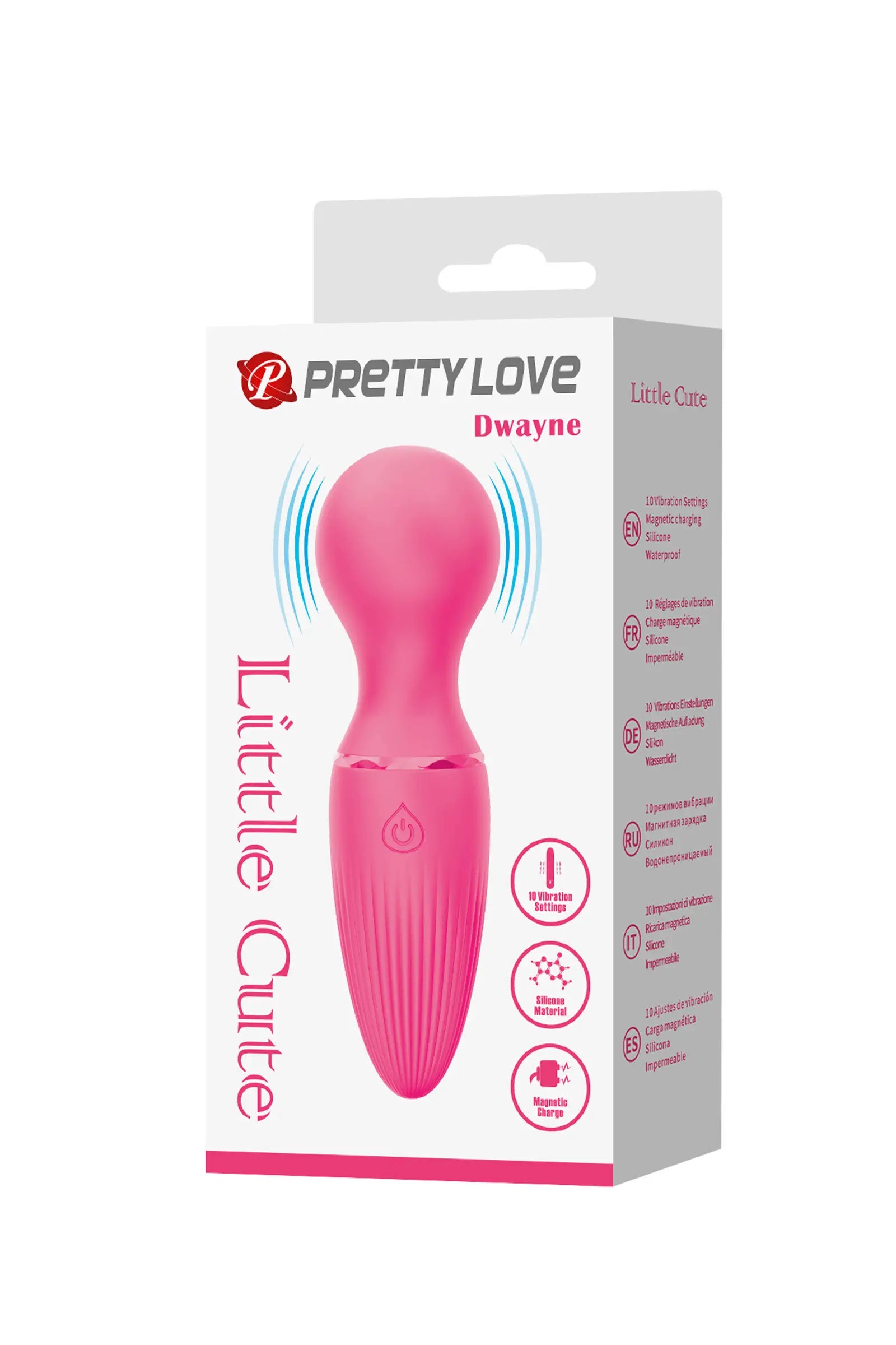 Mini vibromasseur wand dwayne Plaisirs de Mayotte