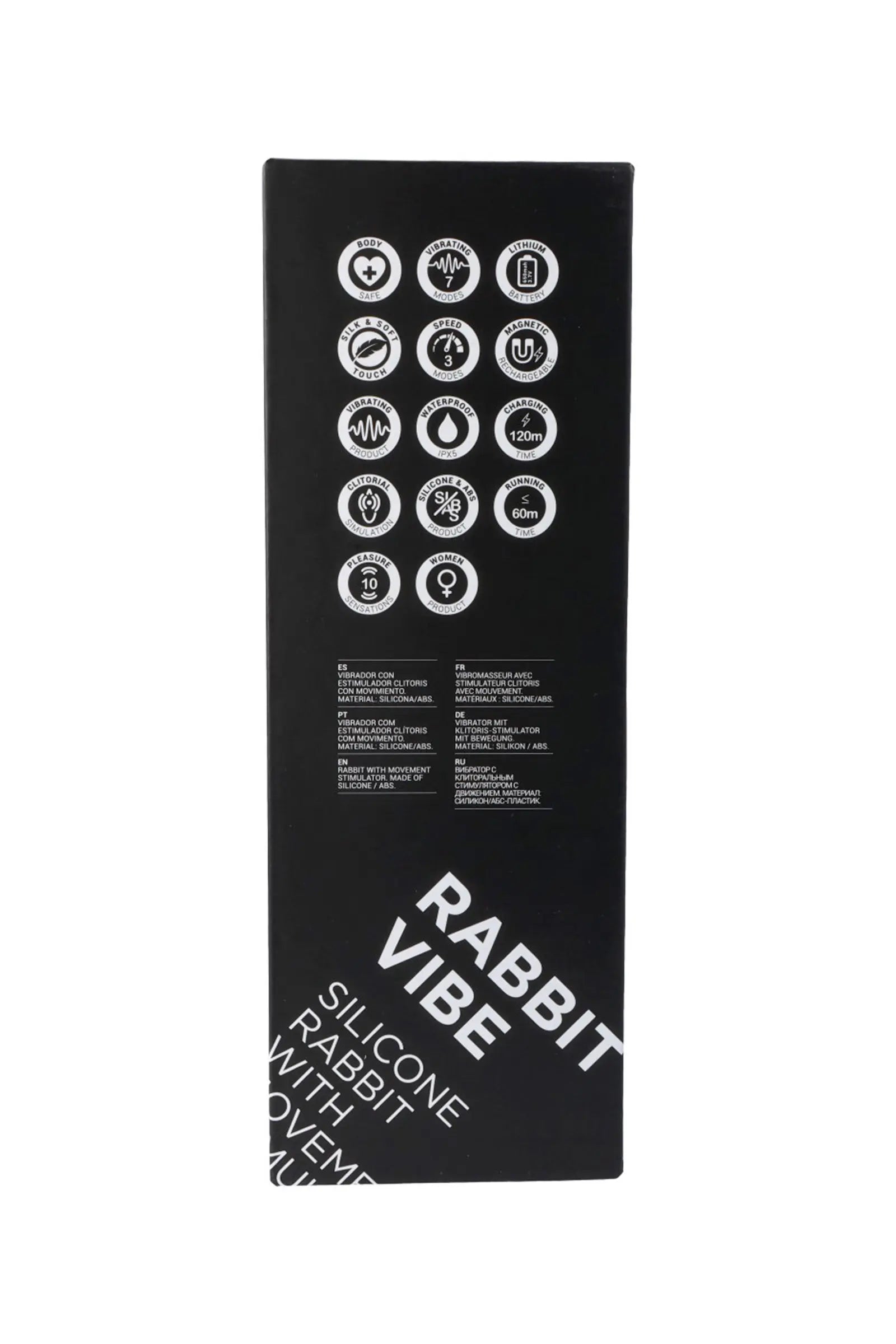 Rabbit vibe, vibromasseur point g avec doigts stimulants clitoris Plaisirs de Mayotte